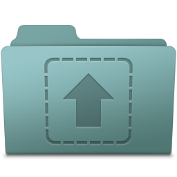 Upload Folder Willow Icon 256x256 png
